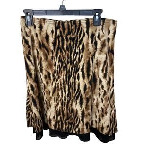 Wrapper Y2k cheetah skirt size medium